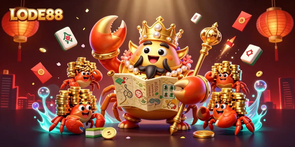 Engage with LODE88's online gaming experience featuring vibrant casino elements.