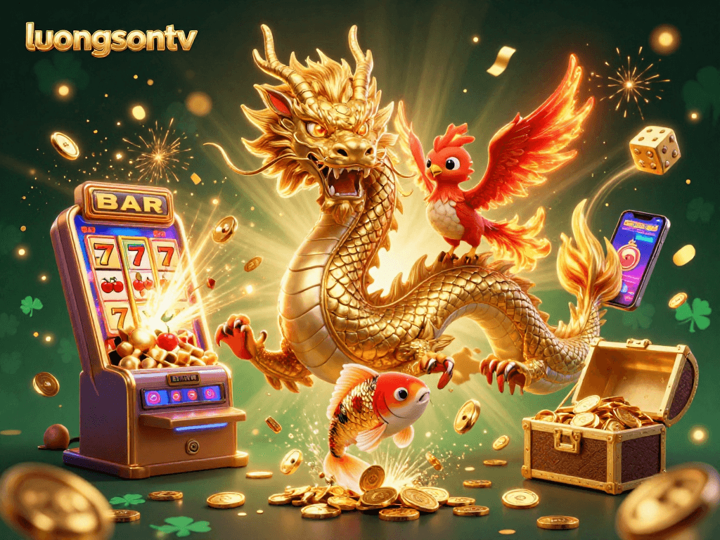 Experience thrilling wins at luongsontv with vibrant 3D gambling elements.