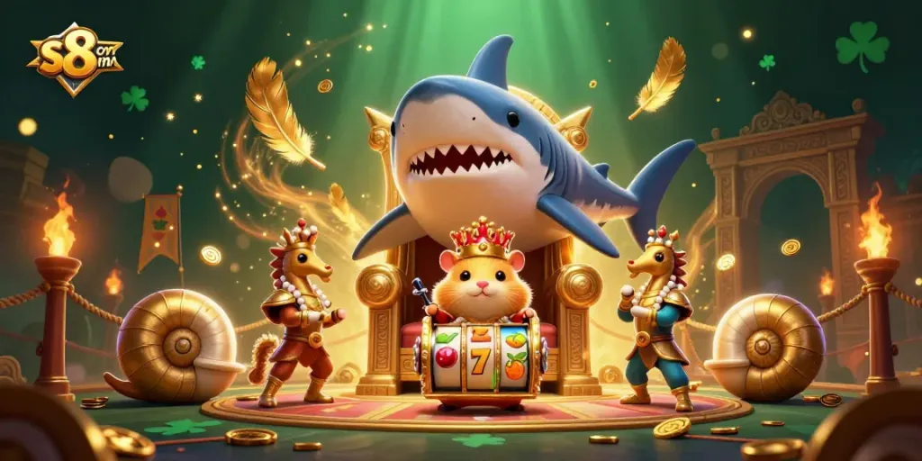 Experience the thrill of slots with s8 com’s royal hamster king and dynamic gaming atmosphere.