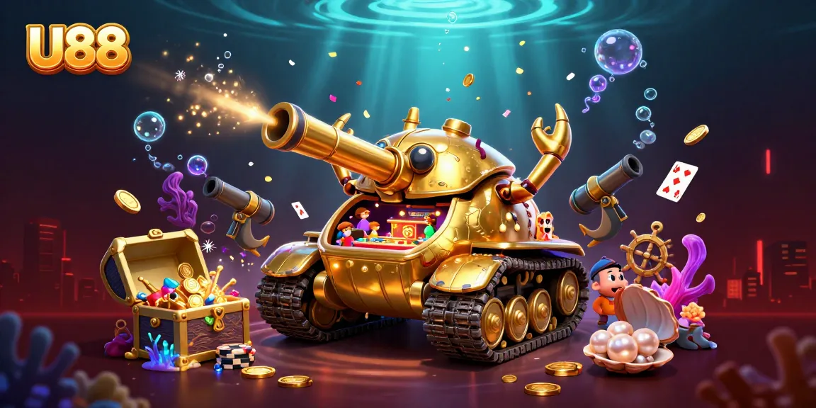 Engage in the adventure of U88 with vibrant 3D casino tanks explodes with excitement and fun!