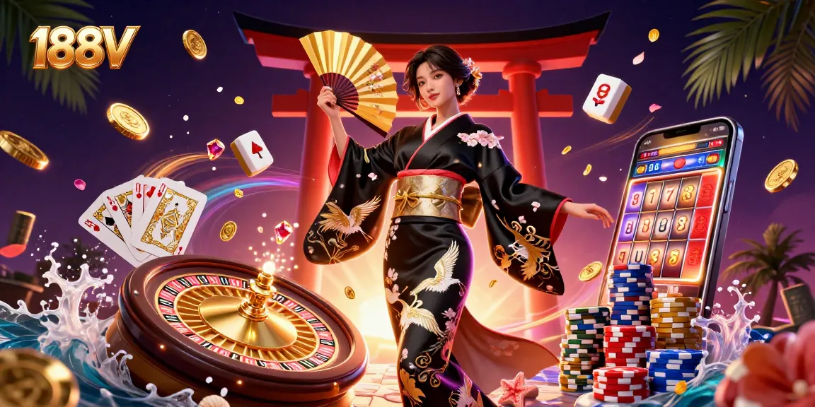 Play exciting games at 188V with stunning visuals and engaging casino elements.