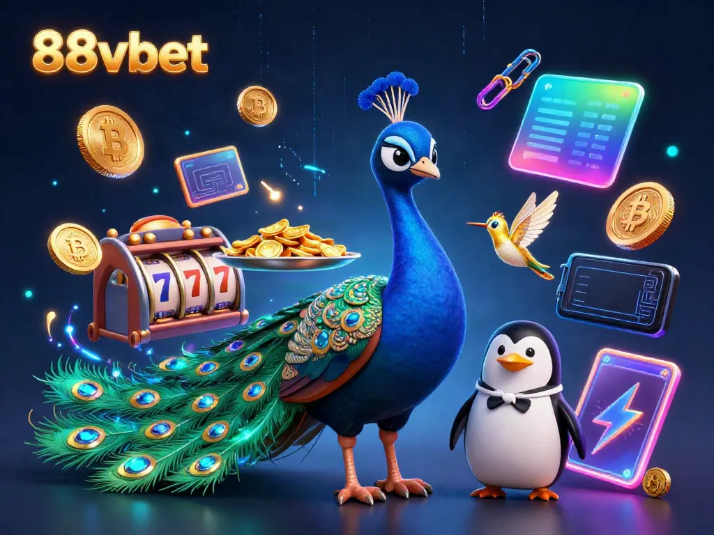 Play at 88vbet and experience stunning casino games with a lively 3D illustration featuring unique characters and enriching game elements.