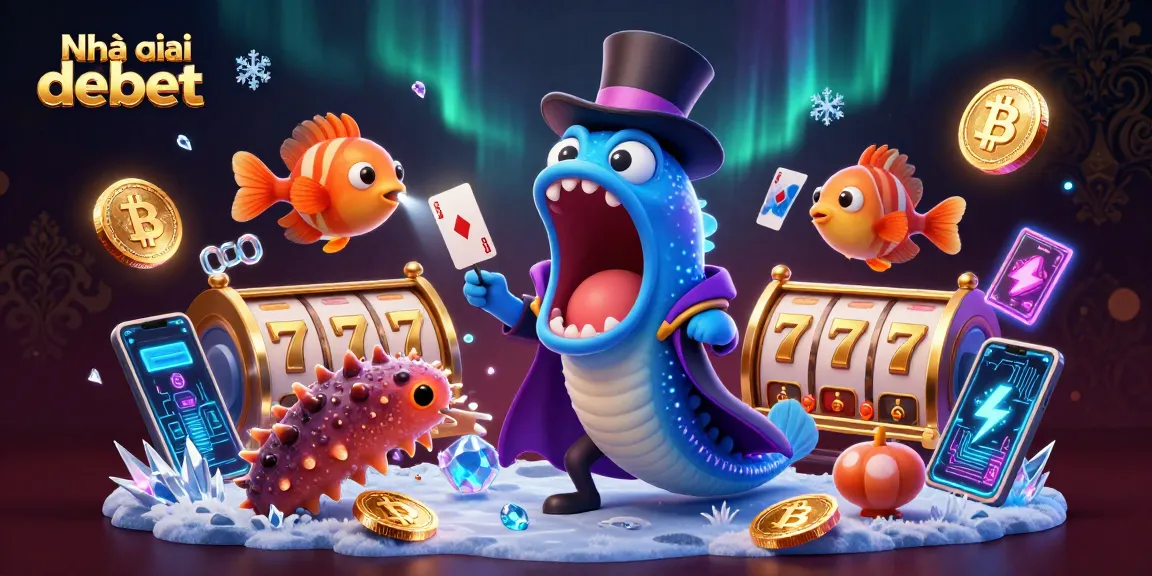 Experience the magic of Nhà cái debet with vibrant characters and captivating gambling elements
