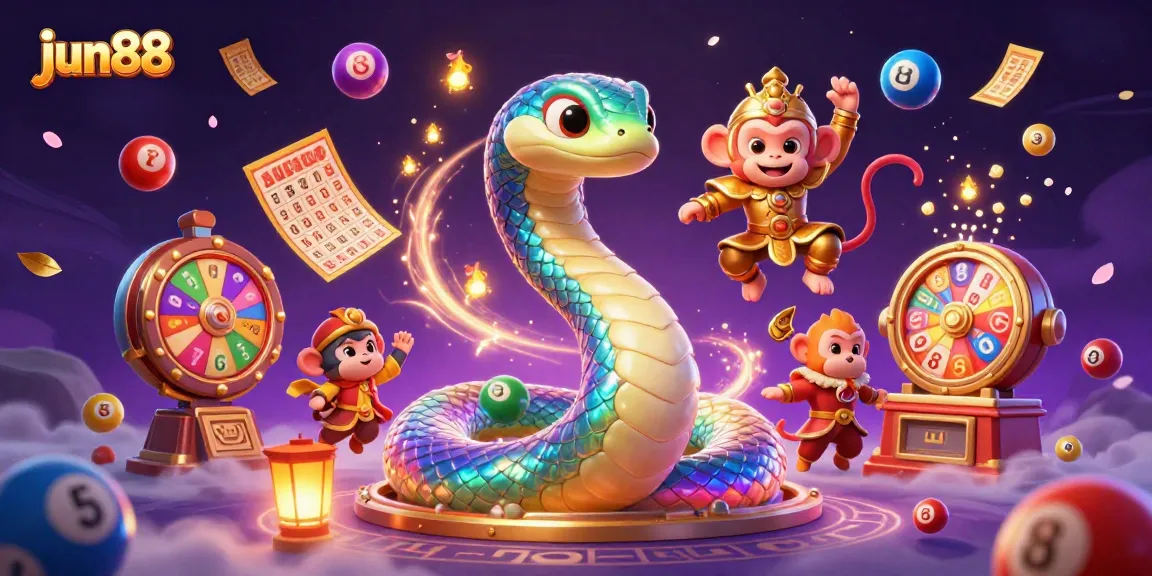 Experience exciting gameplay at jun88 with vibrant lottery themes, colorful attractions, and magical visuals.