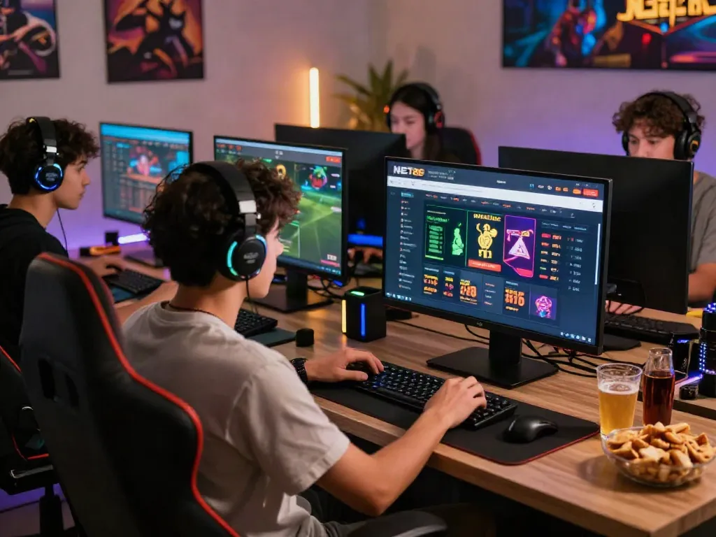 Players engaged on NET88 gaming platform showcasing dynamic betting activities.