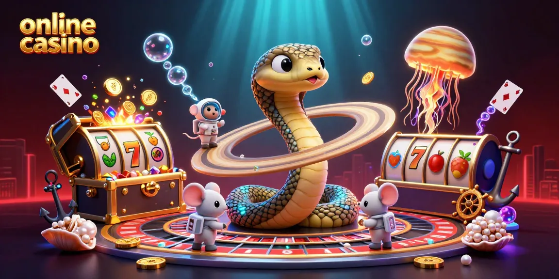 Experience the thrill of an online casino with a dynamic scene featuring bets and games.