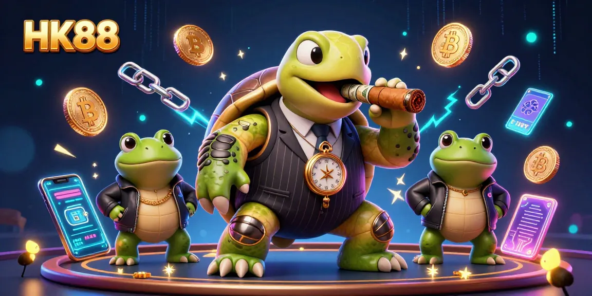 Experience the excitement of HK88 casino with dynamic characters and vibrant gaming elements.