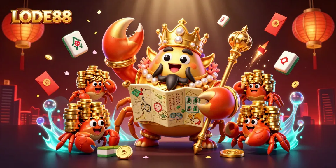 Engage with LODE88's online gaming experience featuring vibrant casino elements.