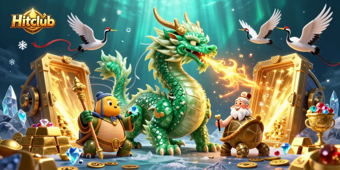 Join the action at Hitclub with vibrant characters and treasure amidst dynamic casino scenes.
