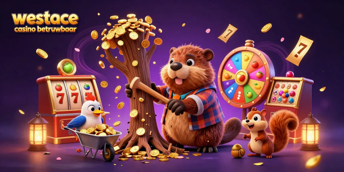 Ontdek de betrouwbaarheid van WestAce casino met een levendige illustratie van spelmomenten.