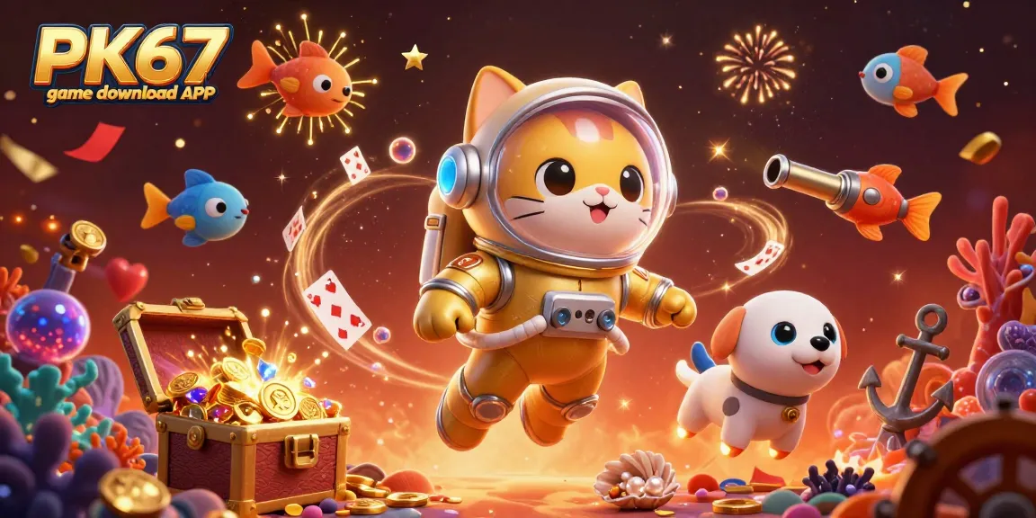 Engage with the PK67 game download APK through an immersive 3D casino adventure.