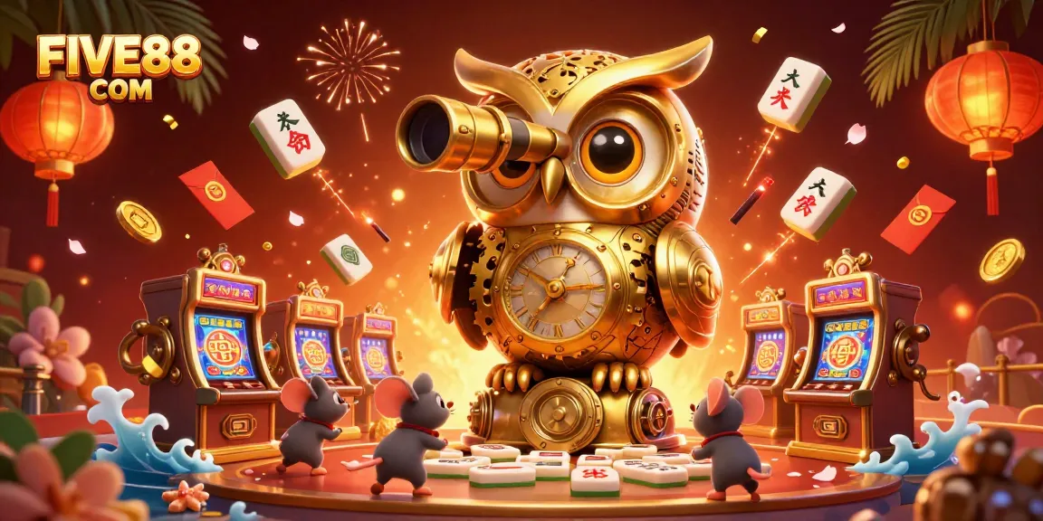 Experience the thrilling excitement of FIVE88 COM with lively casino elements captivating players.