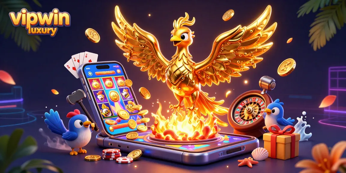 Experience thrilling wins at vipwin luxury with golden phoenix, dynamic games, and casino excitement.