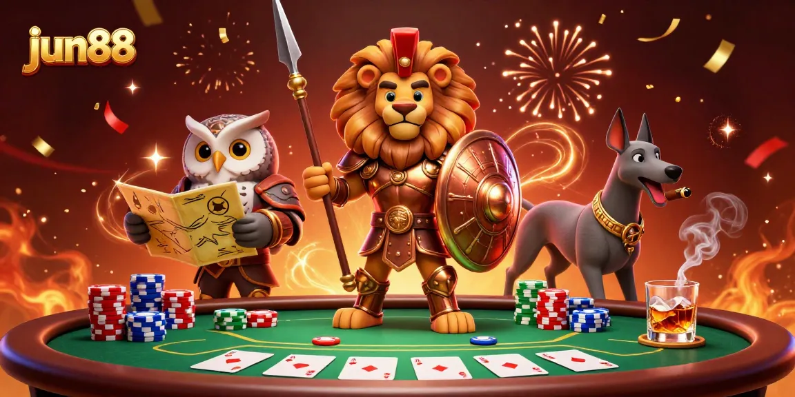 Engage in thrilling poker experiences at jun88 with our dynamic gaming elements and captivating characters.