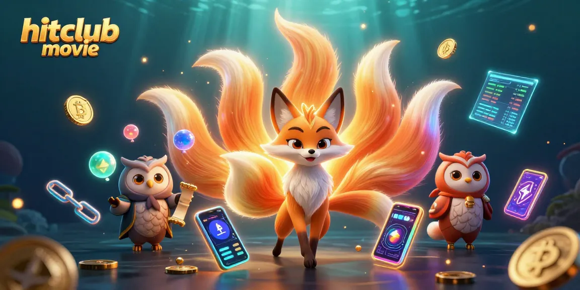 Join the excitement of hitclub movie as mystical characters gamble with vibrant coins and magical elements.