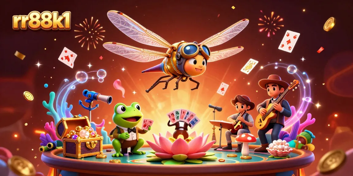 Experience exciting gameplay at rr88k1 with vibrant casino elements and unique characters.