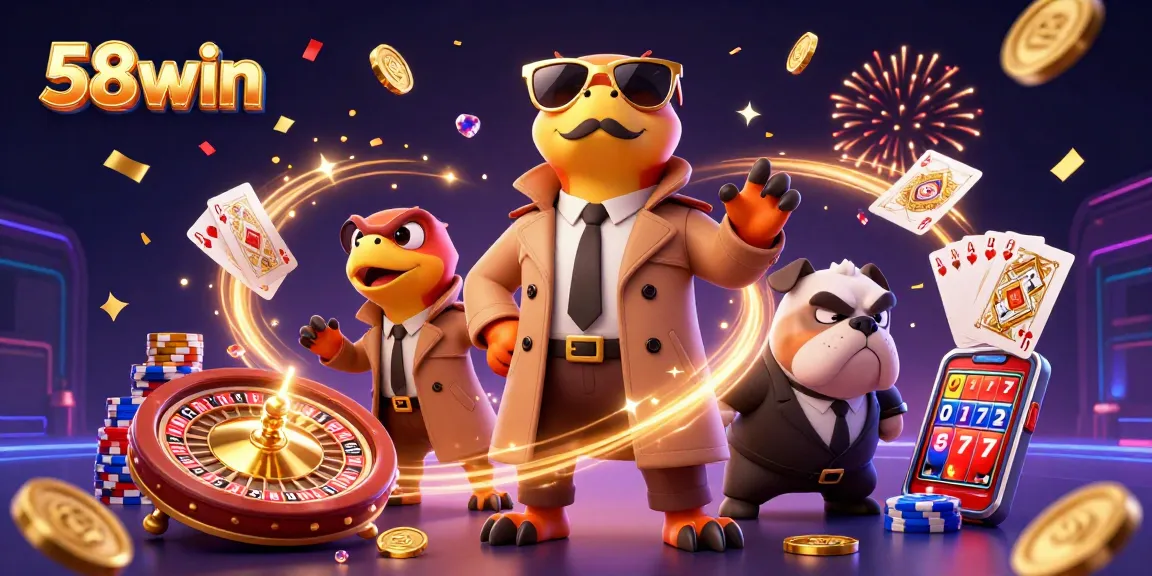 Engage in thrilling 58win casino action with playful raptors in disguise, capturing fun moments.