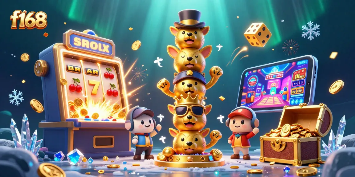 Experience excitement with f168's vibrant casino scene featuring dynamic game elements and rich visuals.