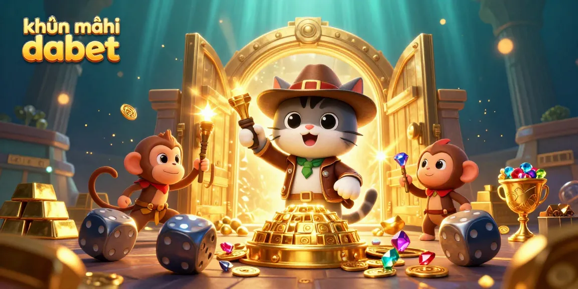 Experience the excitement of khuyến mãi dabet in this vibrant 3D casino adventure filled with treasures.