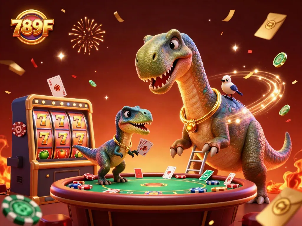 Experience exhilarating gaming at 789F with vibrant slots, poker action, and festive celebrations.
