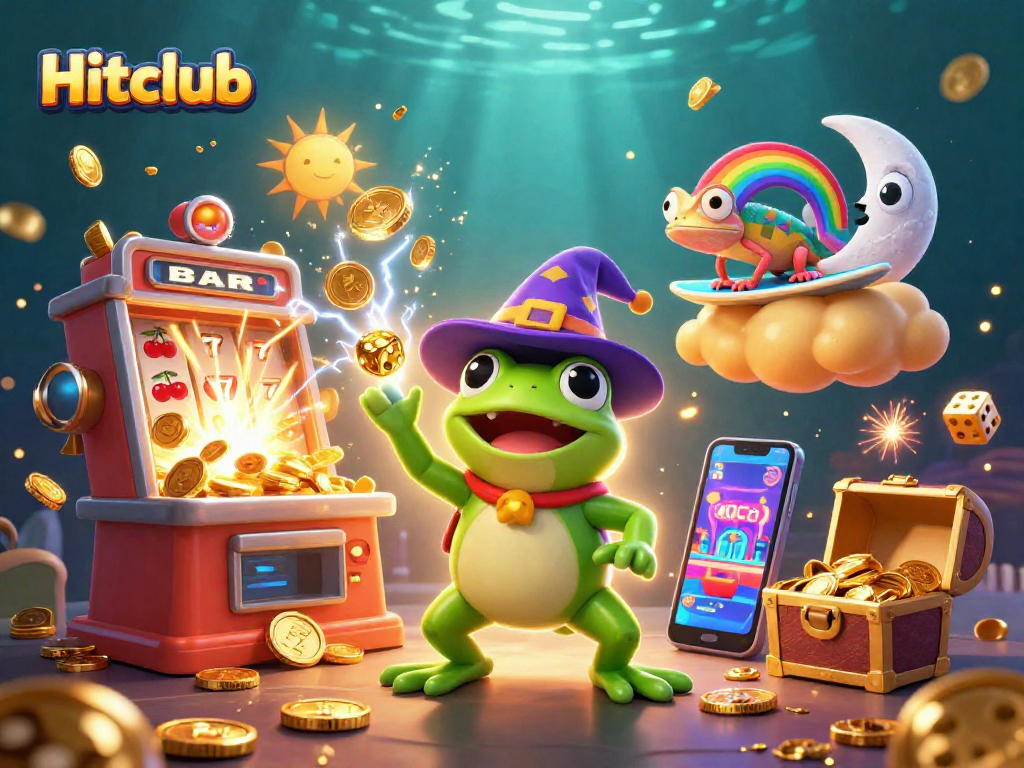 Experience thrilling jackpots at Hitclub with magical storm creations and vibrant casino elements.