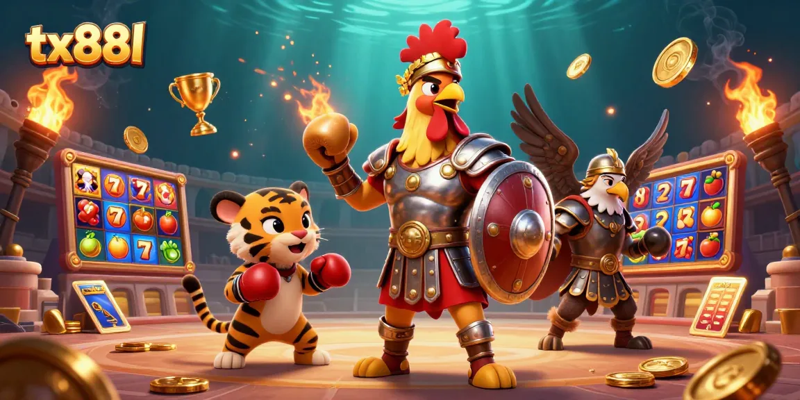 Experience thrilling gameplay at tx88l with an exciting 3D slot scene featuring dynamic elements.