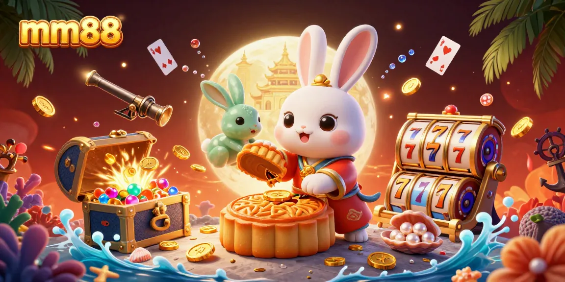 Play exciting games at mm88 with immersive slots and vibrant visuals in a dynamic scene.