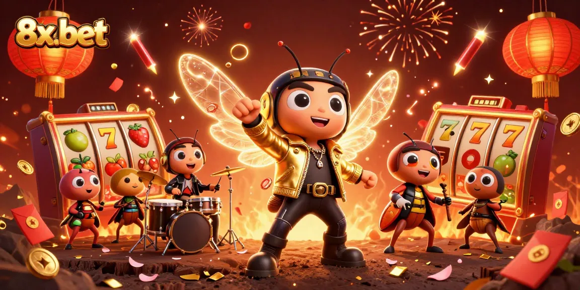 Engage with thrilling 8x-bet casino action featuring exciting slots and vibrant characters.