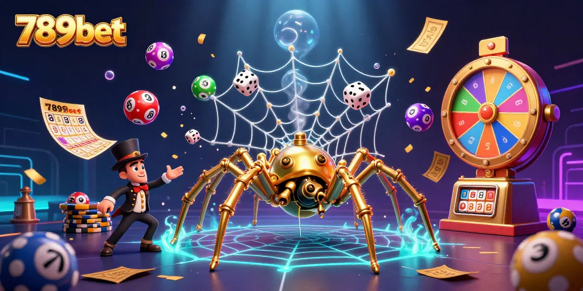 Grab attention with 789bet's dynamic steampunk illustration showcasing exciting gambling elements.
