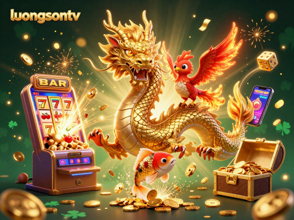 Experience thrilling wins at luongsontv with vibrant 3D gambling elements.