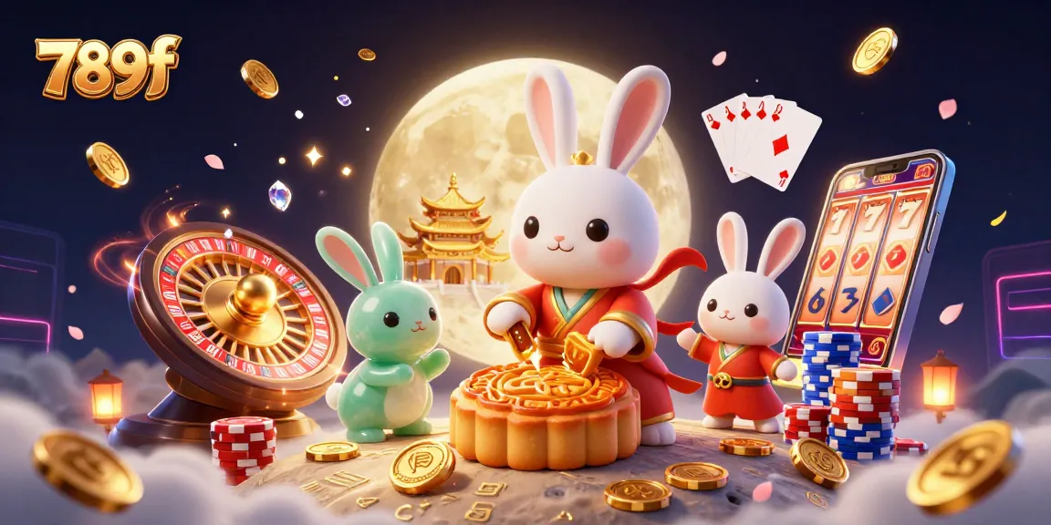 Experience the thrill of 789f with vibrant casino elements and lucky symbols in a dynamic 3D scene.