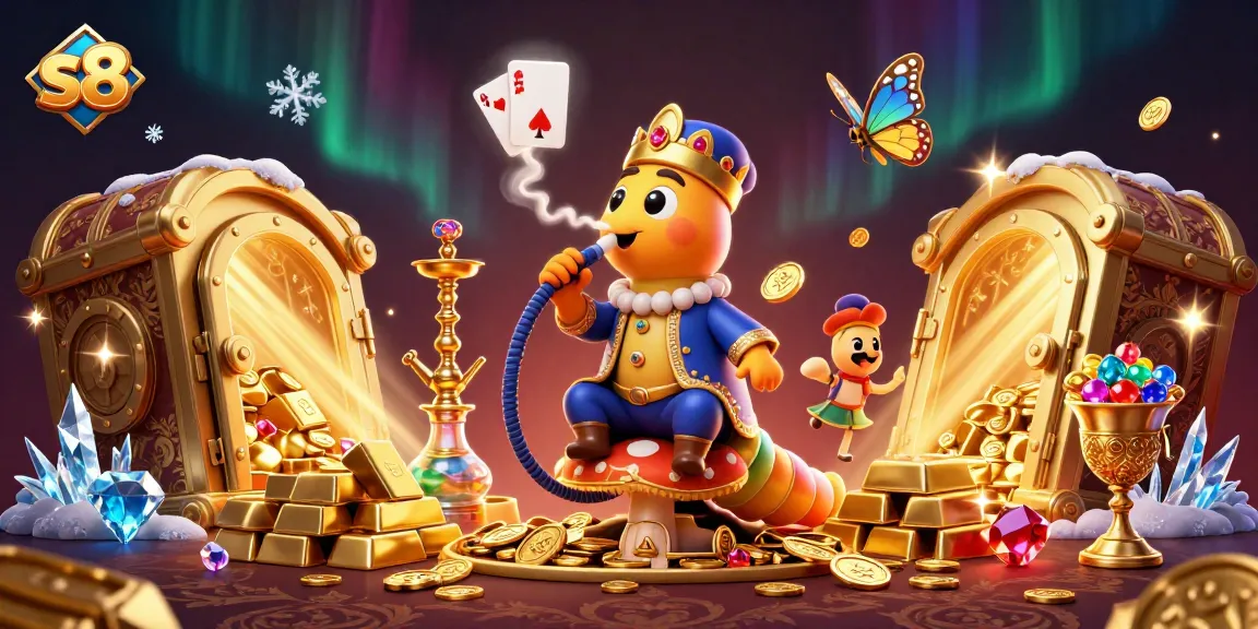 Engage with s8's casino universe featuring vibrant characters and rich gambling elements.