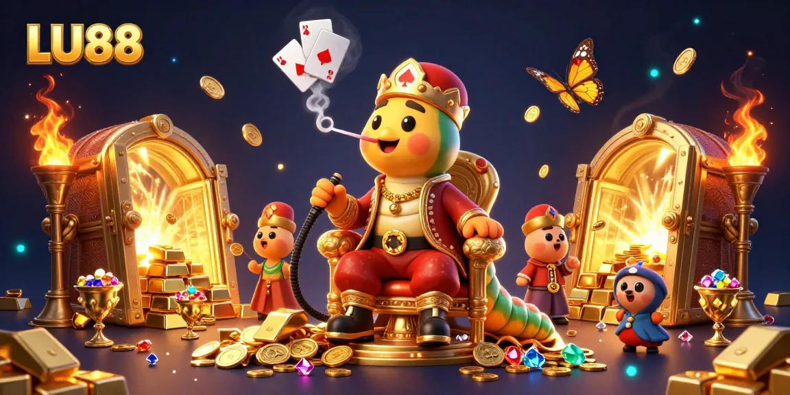 Experience thrilling luck with LU88 in a vibrant, dynamic online casino setting.