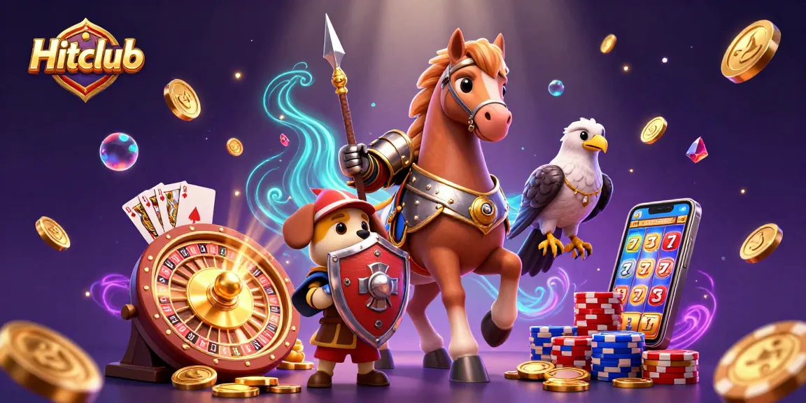 Experience the thrilling games at Hitclub, with vibrant casino action and enticing rewards.