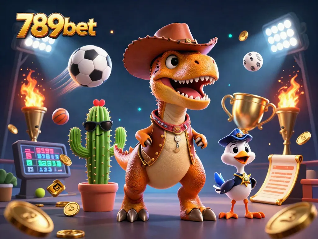 Join the action at 789bet with vibrant cartoon characters and dynamic gambling elements.