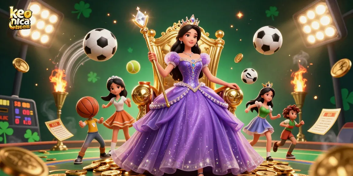 Engage in thrilling bets with keo nha cai, featuring action-packed sports elements and dynamic visuals.
