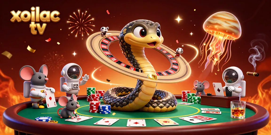 Experience thrilling gameplay with xoilac tv as astronauts bet on a cosmic roulette wheel.