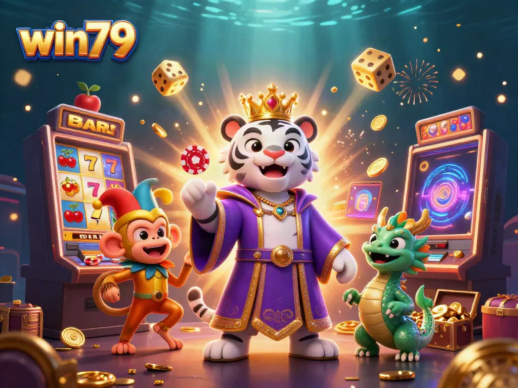Experience thrilling wins at win79 with vibrant casino characters and dynamic gaming elements.