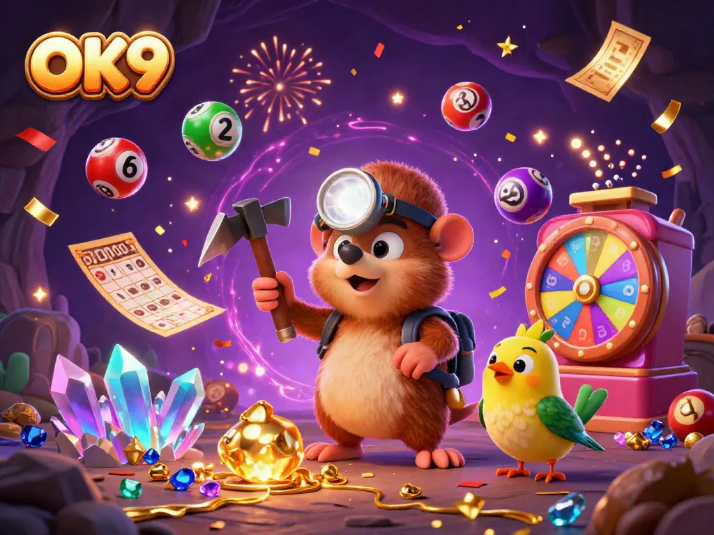 Experience exciting moments at OK9 with our vibrant gambling scene featuring dynamic game elements.