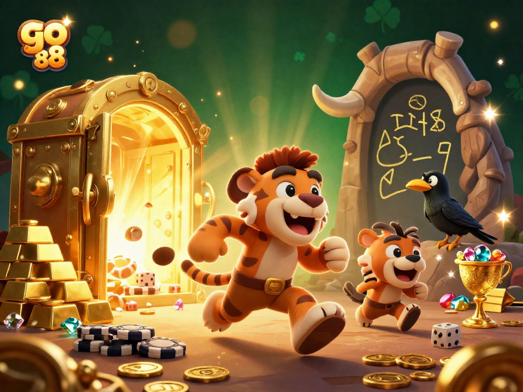 Engage in exciting wins with go 88 at a vibrant prehistoric casino filled with treasures.