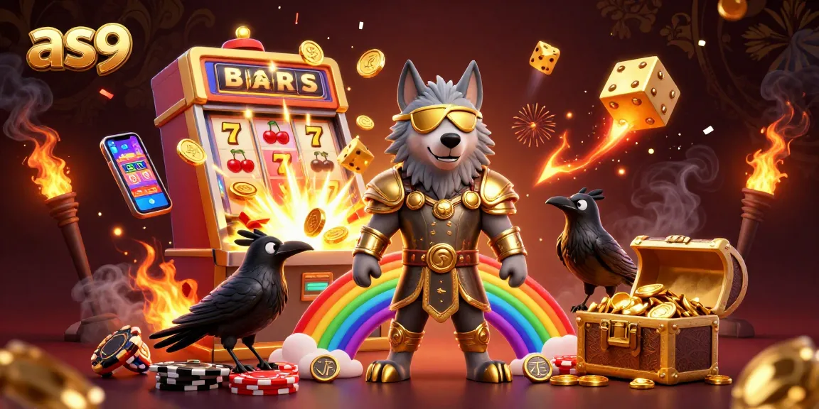 Engage with as9's vibrant Norse-themed casino world, filled with dynamic slot game elements