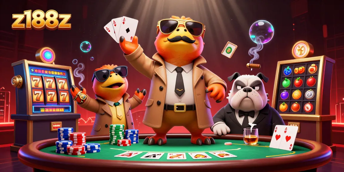 Engage in high-stakes fun with z188z casino as raptors enter a VIP lounge packed with gaming excitement.