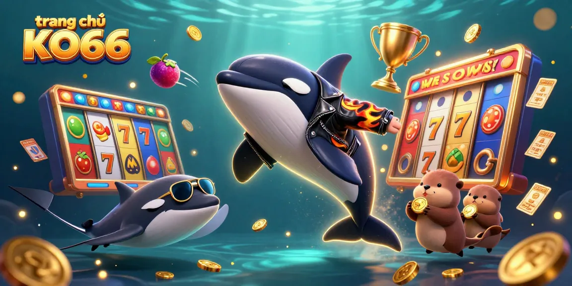 Experience the excitement at trang chủ KO66 with engaging slot games and lively characters in action.