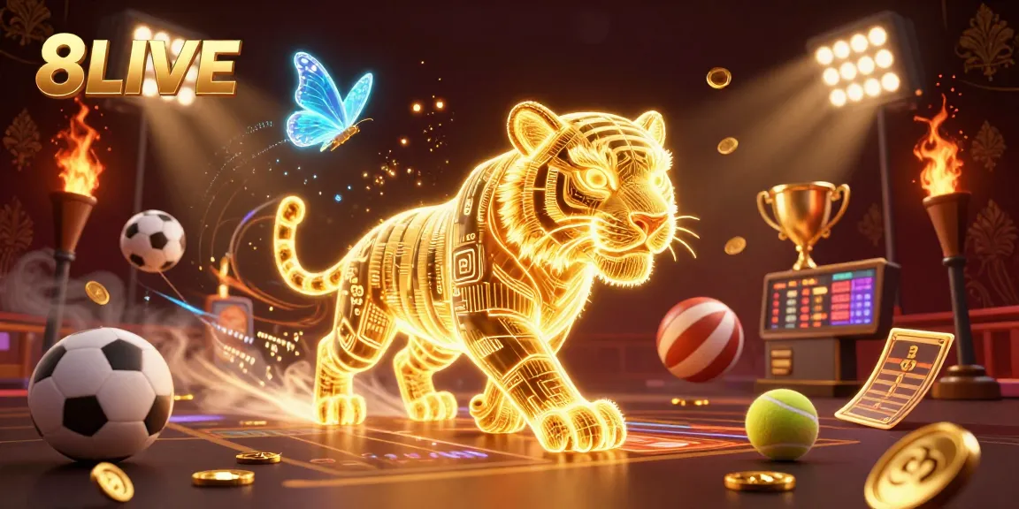 Experience the thrill of betting with 8LIVE in a vibrant digital casino landscape.