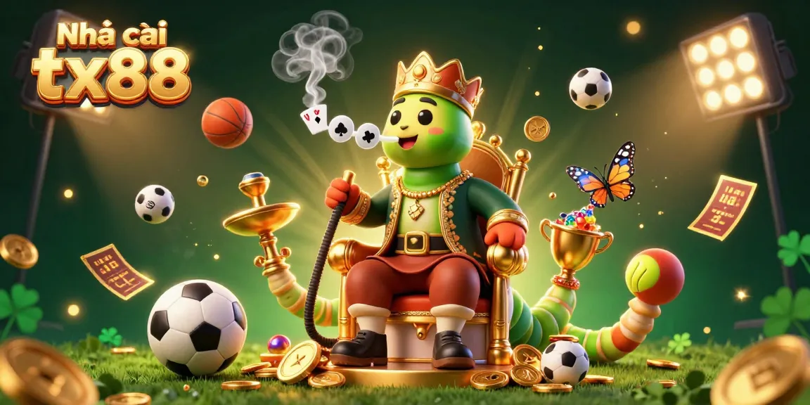 Engage with Nhà cái tx88’s thrilling games and rewards through this captivating 3D casino illustration.