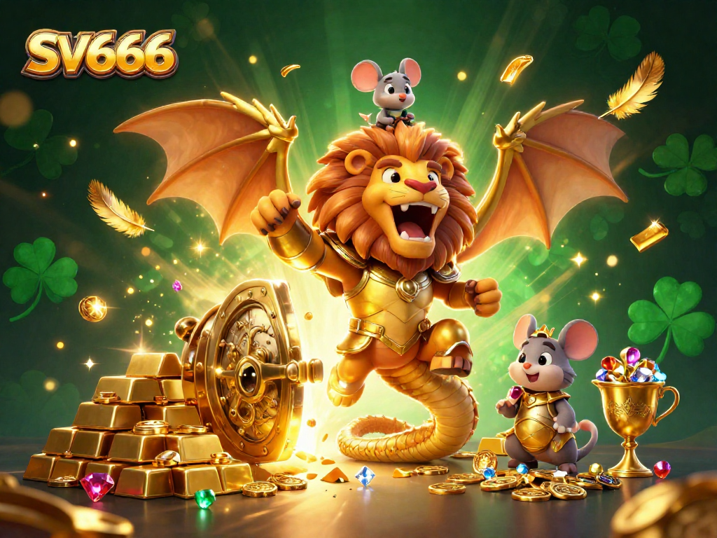 Engage in thrilling gameplay at SV666 with unique golden treasures and fantasy creatures.