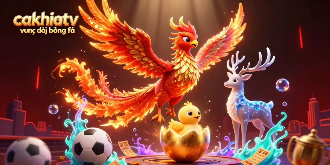Experience the thrill of cakhiatv trực tiếp bóng đá with vibrant visual elements and engaging sports themes.