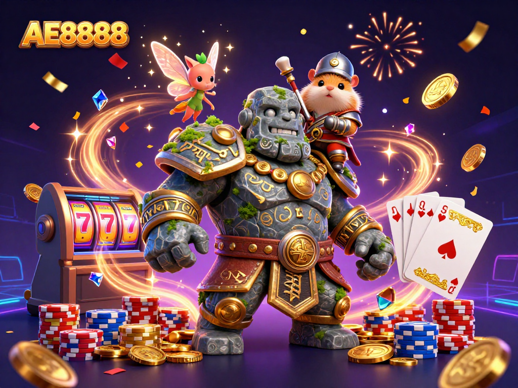 Engage with AE8888 by spinning slot machines and winning with exciting gameplay.