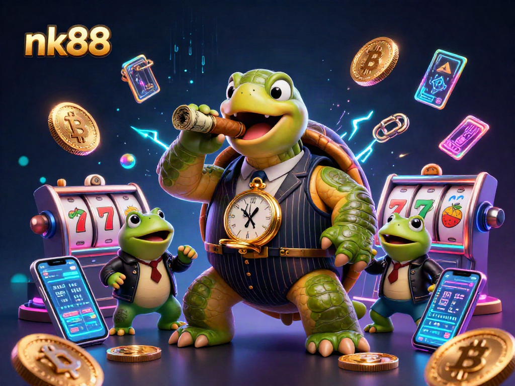Experience nk88's thrilling slot gameplay with cartoon characters and vibrant energy.