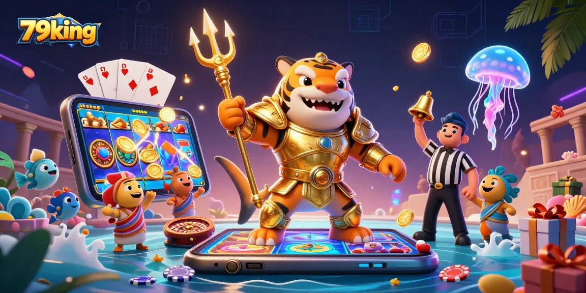 Engage in thrilling gaming with 79king as a fierce shark gladiator showcases exciting slot elements!